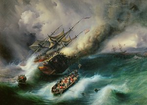 Tutkimus "Kentin palamisesta" vuonna 1825